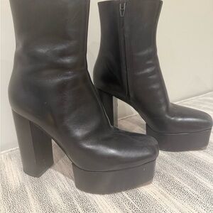 Alexander Wang Black Heeled Boots